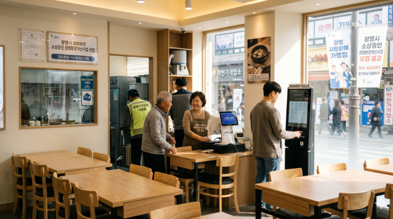 광명시 소상공인 경영환경개선사업